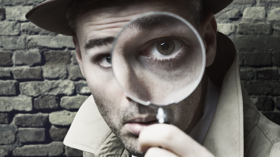 Free events in April spy with magnifying glass